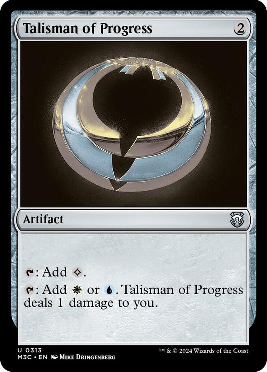 Talisman of Progress (Ripple Foil) [Commander: Modern Horizons 3] 313