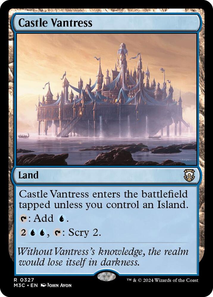 Castle Vantress (Ripple Foil) [Commander: Modern Horizons 3] 327