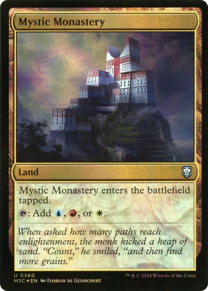 Mystic Monastery (Ripple Foil) [Commander: Modern Horizons 3] 360