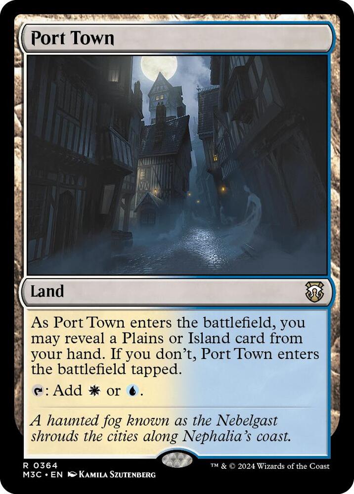 Port Town (Ripple Foil) [Commander: Modern Horizons 3] 364