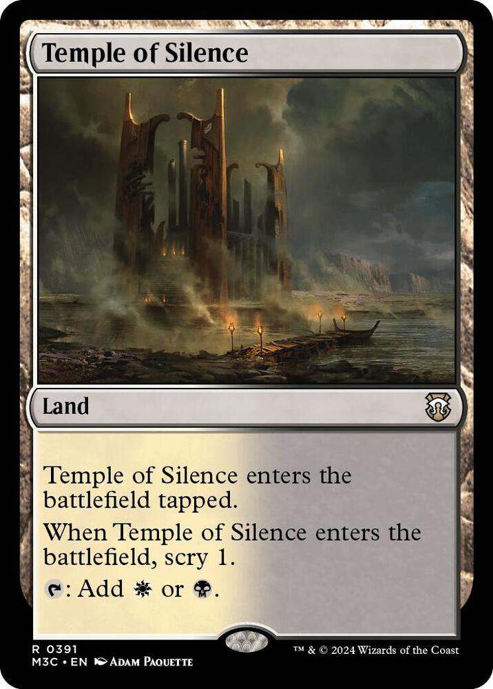 Temple of Silence [Commander: Modern Horizons 3] 391