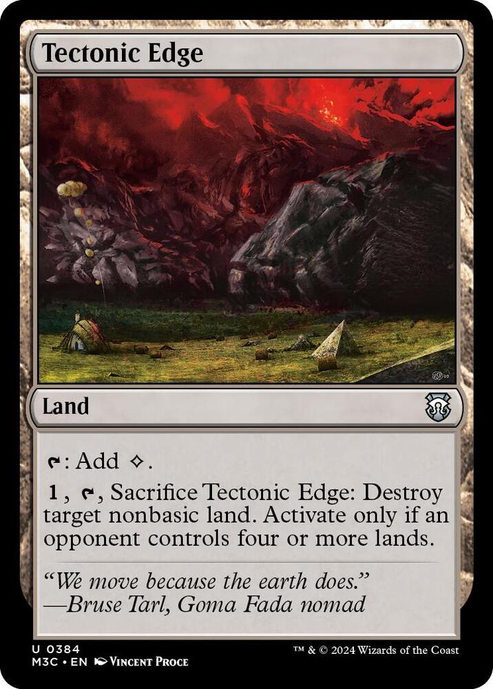 Tectonic Edge [Commander: Modern Horizons 3] 384