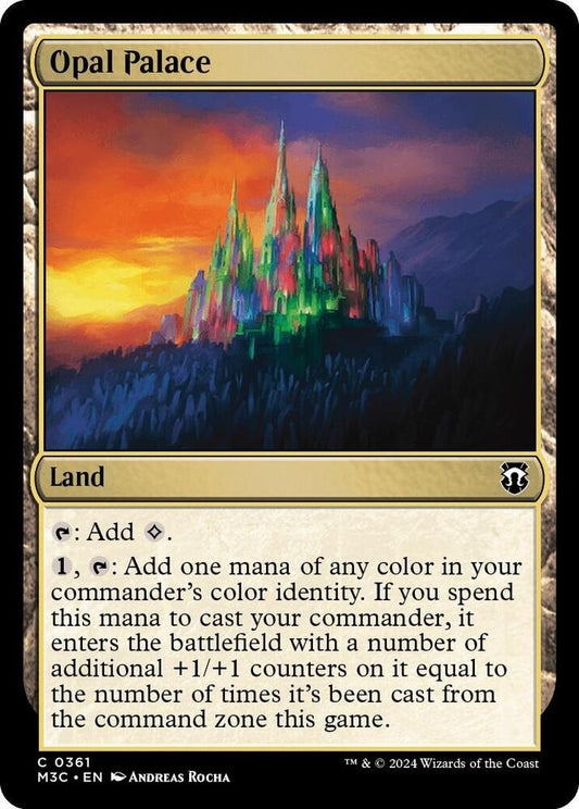 Opal Palace [Commander: Modern Horizons 3] 361