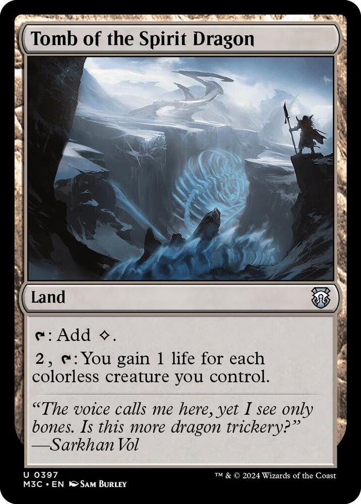 Tomb of the Spirit Dragon [Commander: Modern Horizons 3] 397