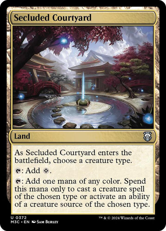 Secluded Courtyard [Commander: Modern Horizons 3] 372