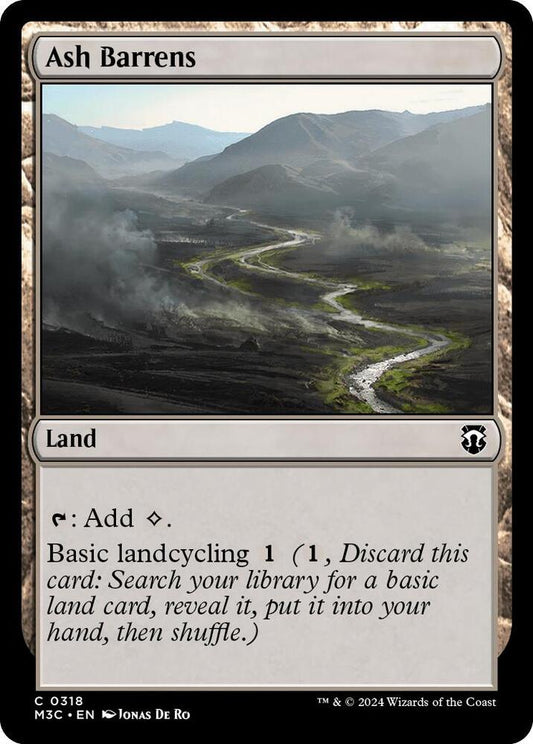 Ash Barrens [Commander: Modern Horizons 3] 318