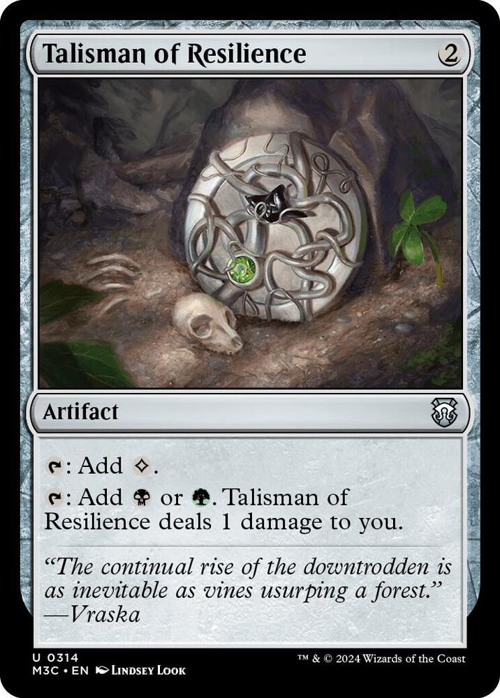 Talisman of Resilience [Commander: Modern Horizons 3] 314