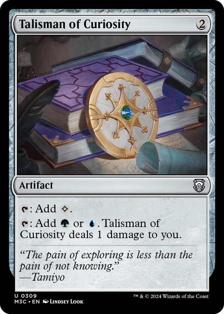 Talisman of Curiosity [Commander: Modern Horizons 3] 309