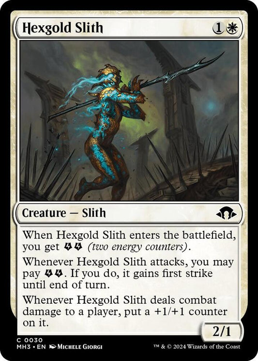 Hexgold Slith [Modern Horizons 3] 30