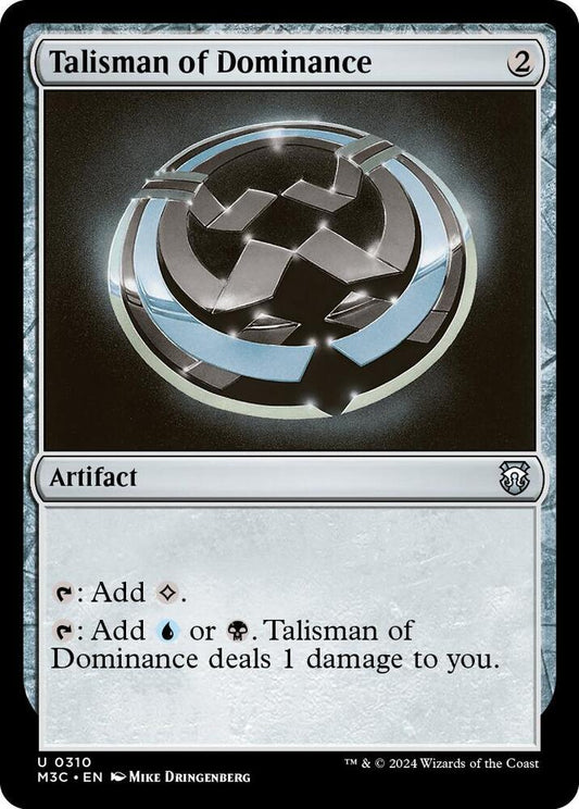 Talisman of Dominance [Commander: Modern Horizons 3] 310