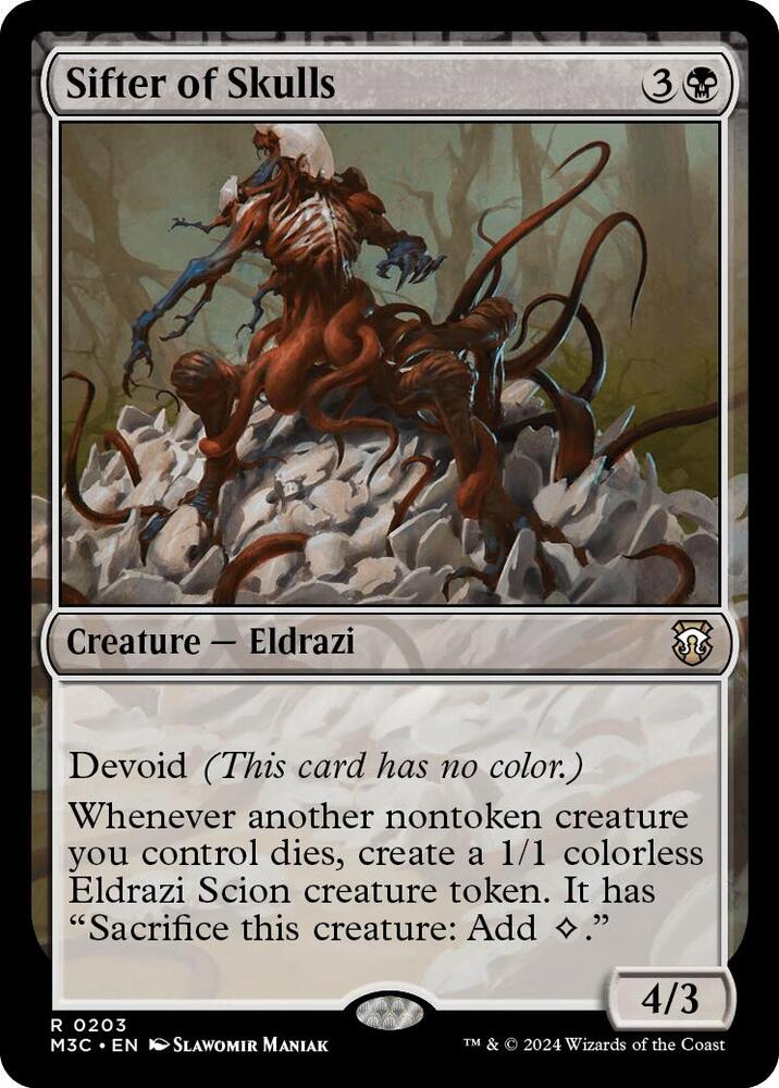Sifter of Skulls [Commander: Modern Horizons 3] 203