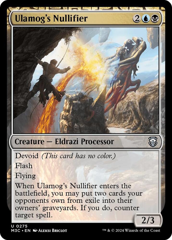 Ulamog's Nullifier [Commander: Modern Horizons 3] 275