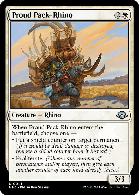 Proud Pack-Rhino [Modern Horizons 3] 41