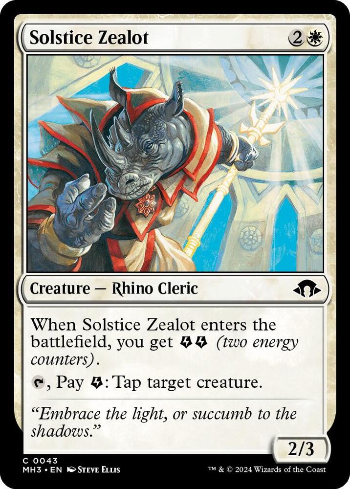 Solstice Zealot [Modern Horizons 3] 43