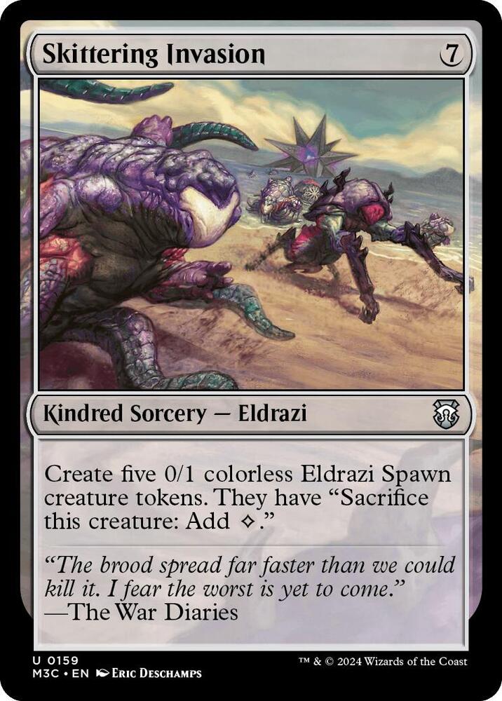 Skittering Invasion [Commander: Modern Horizons 3] 159