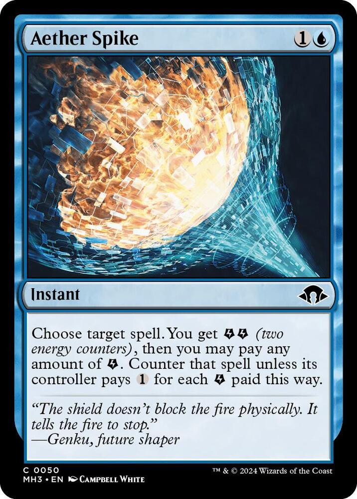 Aether Spike [Modern Horizons 3] 50