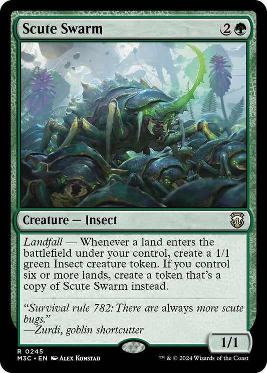 Scute Swarm [Commander: Modern Horizons 3] 245