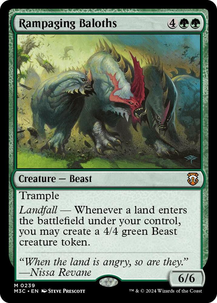 Rampaging Baloths [Commander: Modern Horizons 3] 239