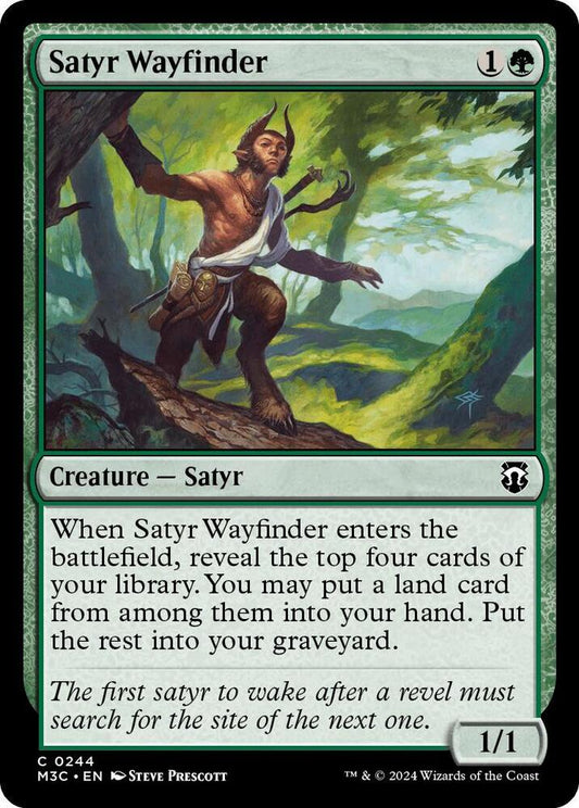 Satyr Wayfinder [Commander: Modern Horizons 3] 244