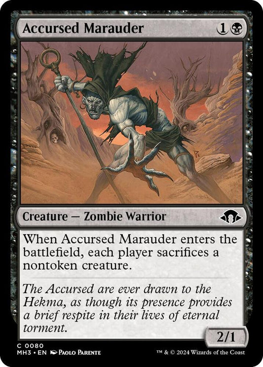 Accursed Marauder [Modern Horizons 3] 80
