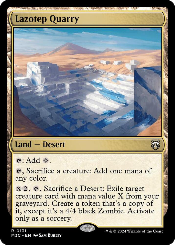 Lazotep Quarry [Commander: Modern Horizons 3] 131
