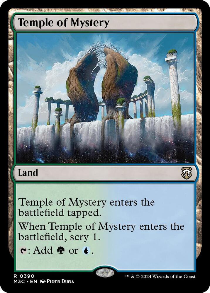 Temple of Mystery [Commander: Modern Horizons 3] 390