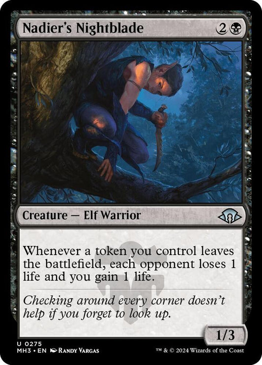 Nadier's Nightblade [Modern Horizons 3] 275