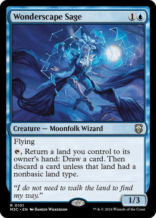 Wonderscape Sage [Commander: Modern Horizons 3] 101