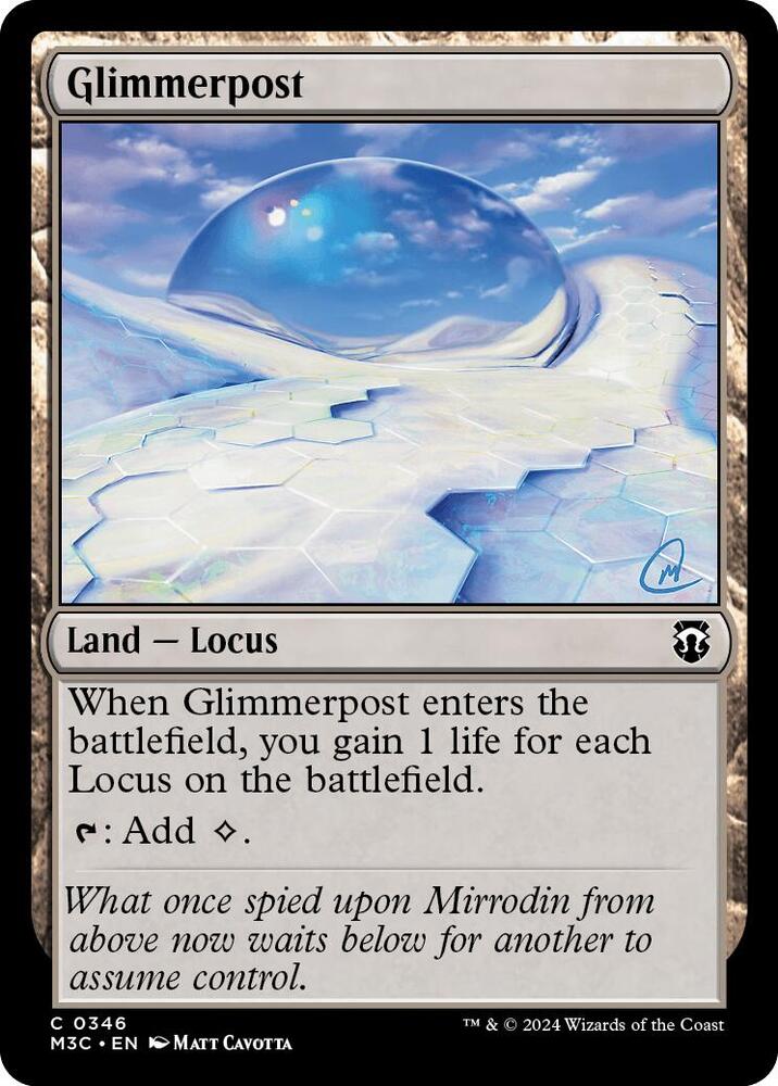 Glimmerpost [Commander: Modern Horizons 3] 346