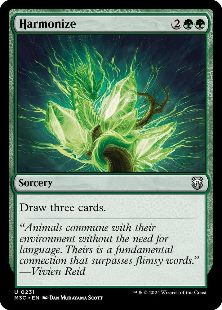 Harmonize [Commander: Modern Horizons 3] 231