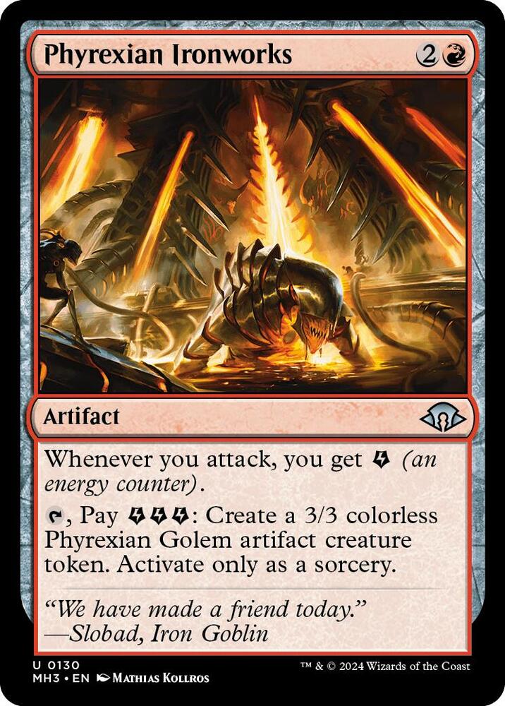 Phyrexian Ironworks [Modern Horizons 3] 130
