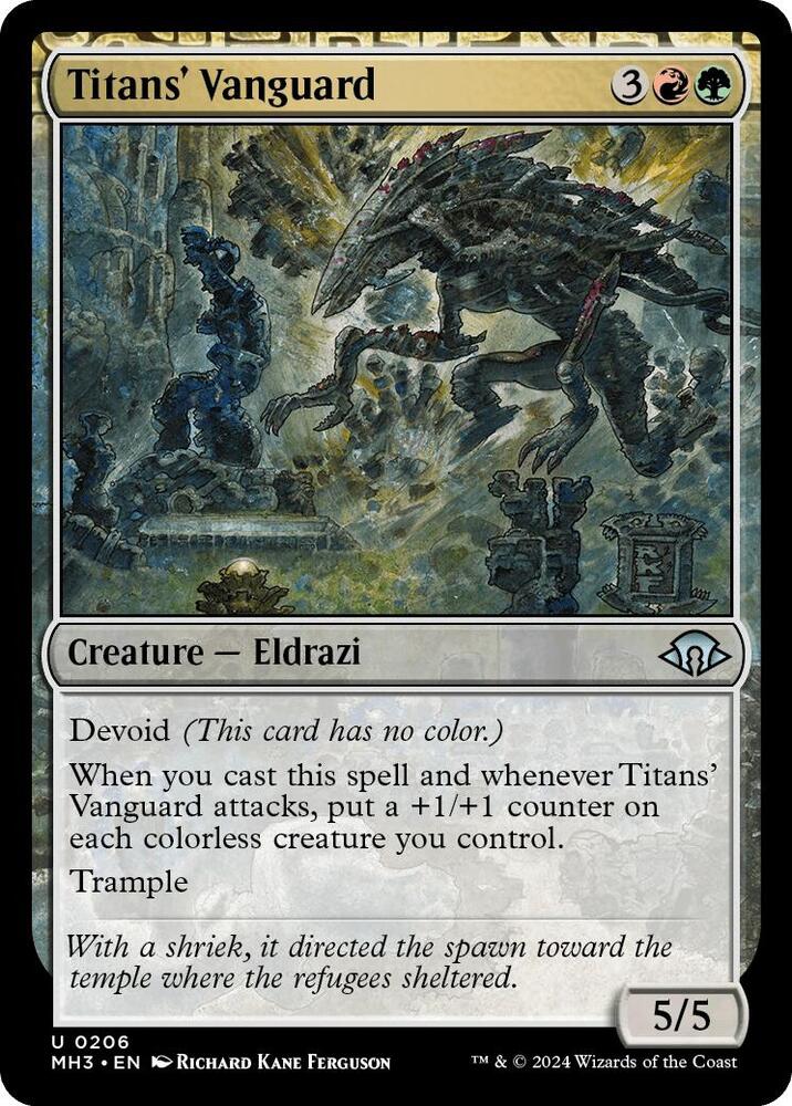 Titans' Vanguard [Modern Horizons 3] 206