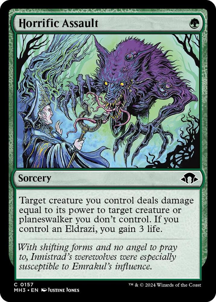 Horrific Assault [Modern Horizons 3] 157