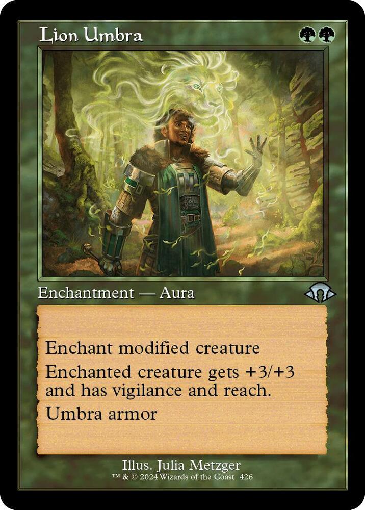 Lion Umbra (Retro Frame) [Modern Horizons 3] 426