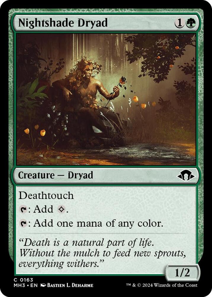 Nightshade Dryad [Modern Horizons 3] 163