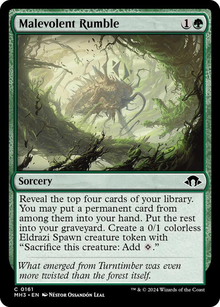 Malevolent Rumble [Modern Horizons 3] 161