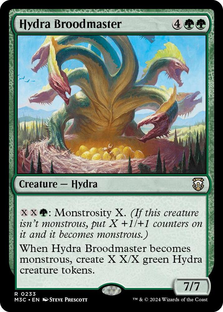 Hydra Broodmaster (Ripple Foil) [Commander: Modern Horizons 3] 233