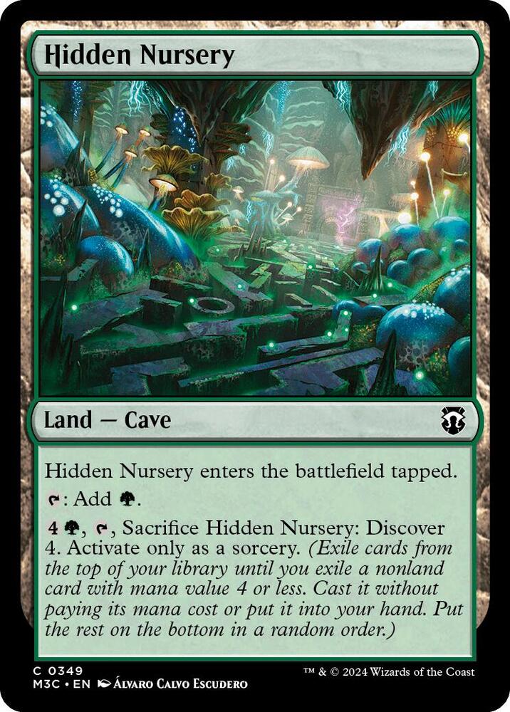 Hidden Nursery (Ripple Foil) [Commander: Modern Horizons 3] 349