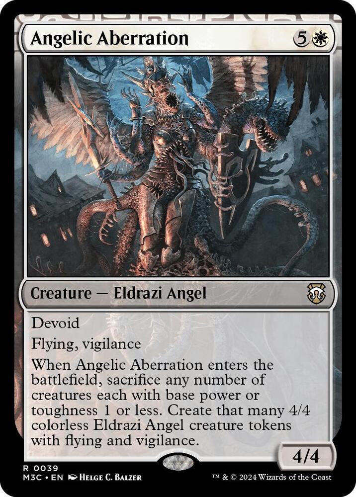 Angelic Aberration (Ripple Foil) [Commander: Modern Horizons 3] 39