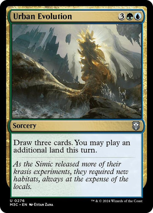 Urban Evolution (Ripple Foil) [Commander: Modern Horizons 3] 276