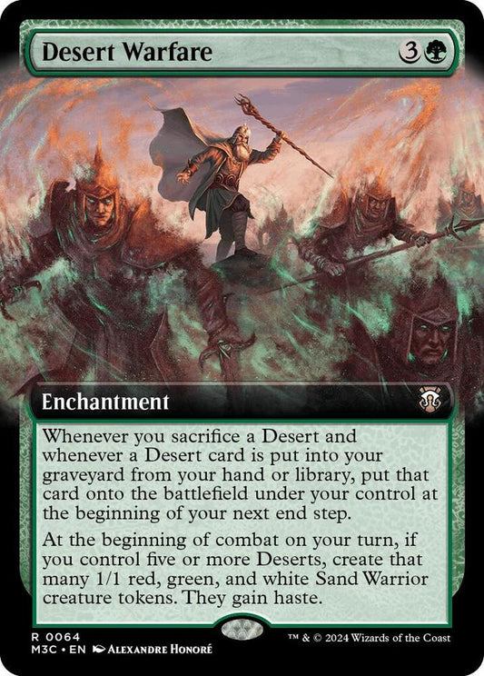 Desert Warfare (Extended Art) [Commander: Modern Horizons 3] 64