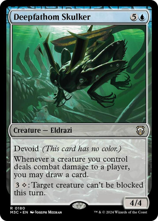 Deepfathom Skulker (Ripple Foil) [Commander: Modern Horizons 3] 180