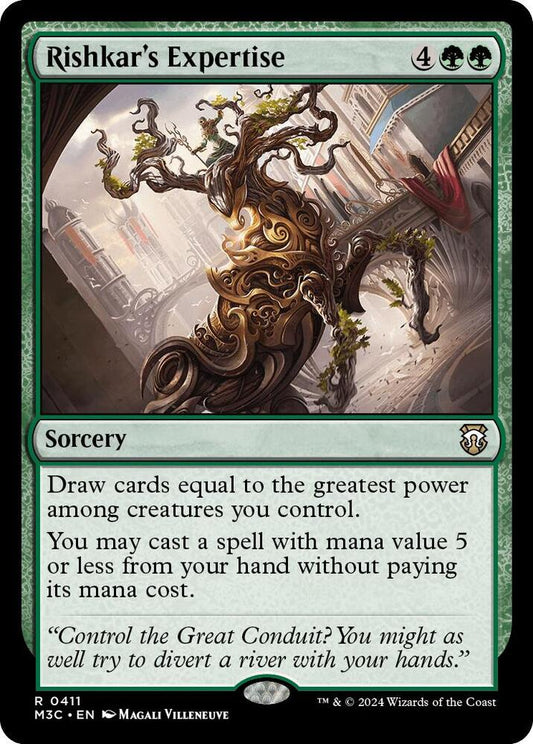 Rishkar's Expertise (Ripple Foil) [Commander: Modern Horizons 3] 411