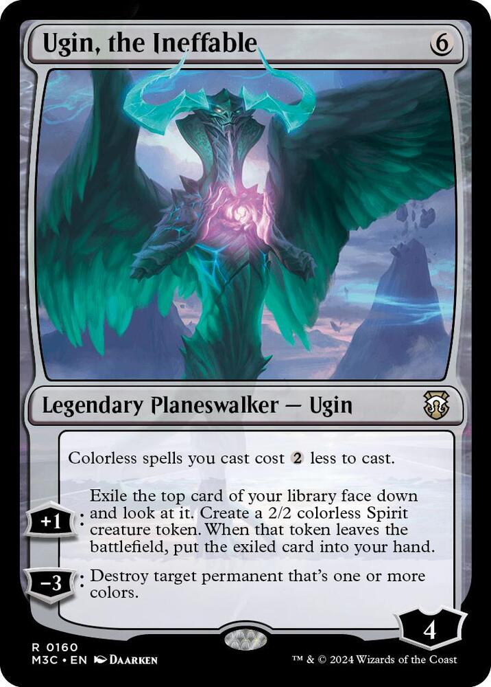 Ugin, the Ineffable (Ripple Foil) [Commander: Modern Horizons 3] 160