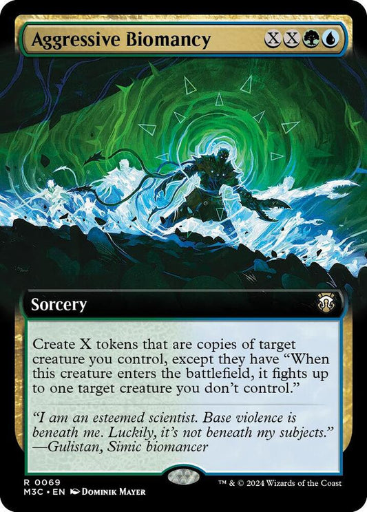 Aggressive Biomancy (Extended Art) [Commander: Modern Horizons 3] 69