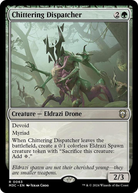 Chittering Dispatcher (Ripple Foil) [Commander: Modern Horizons 3] 63