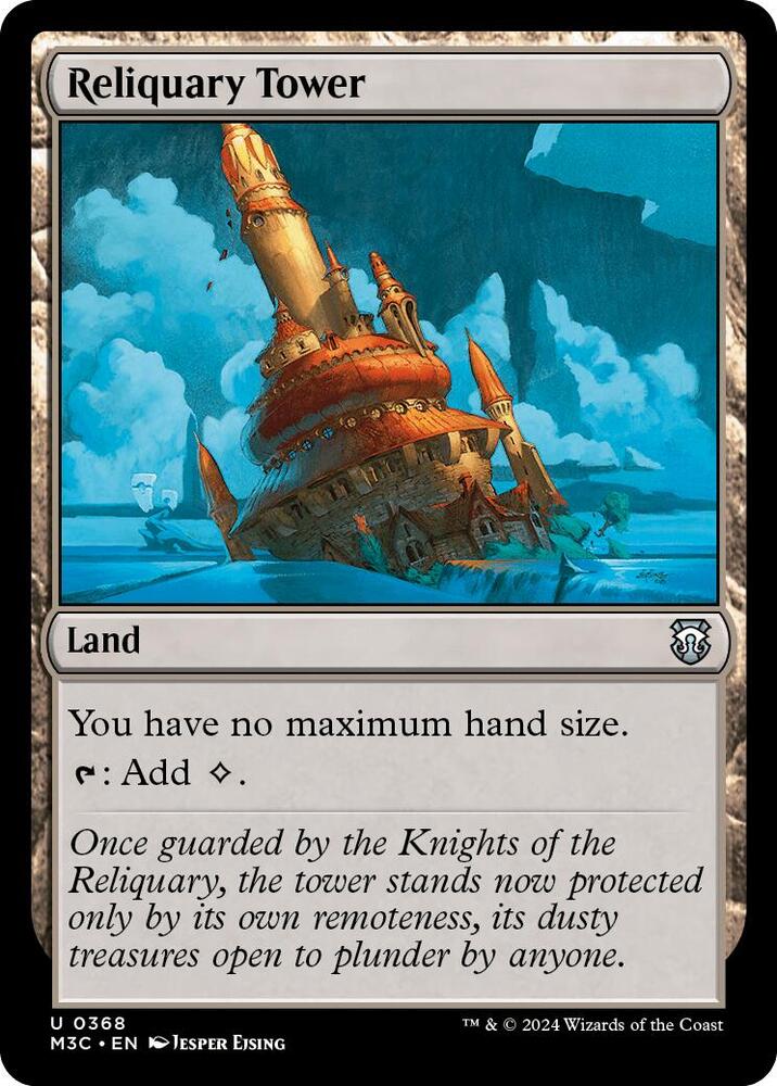 Reliquary Tower (Ripple Foil) [Commander: Modern Horizons 3] 368