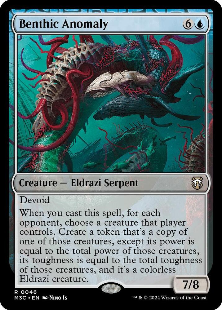 Benthic Anomaly (Ripple Foil) [Commander: Modern Horizons 3] 46