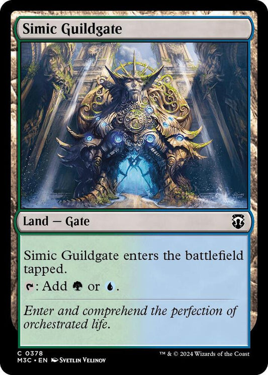 Simic Guildgate (Ripple Foil) [Commander: Modern Horizons 3] 378