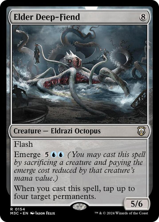 Elder Deep-Fiend (Ripple Foil) [Commander: Modern Horizons 3] 154